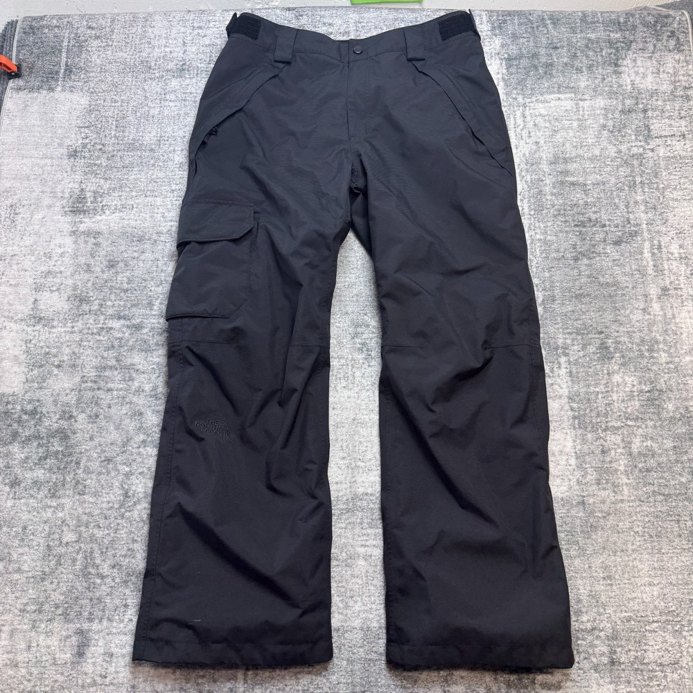 The North Face Seymore Ski Pants Mens Medium Black Snowboard Dryvent Waterproof